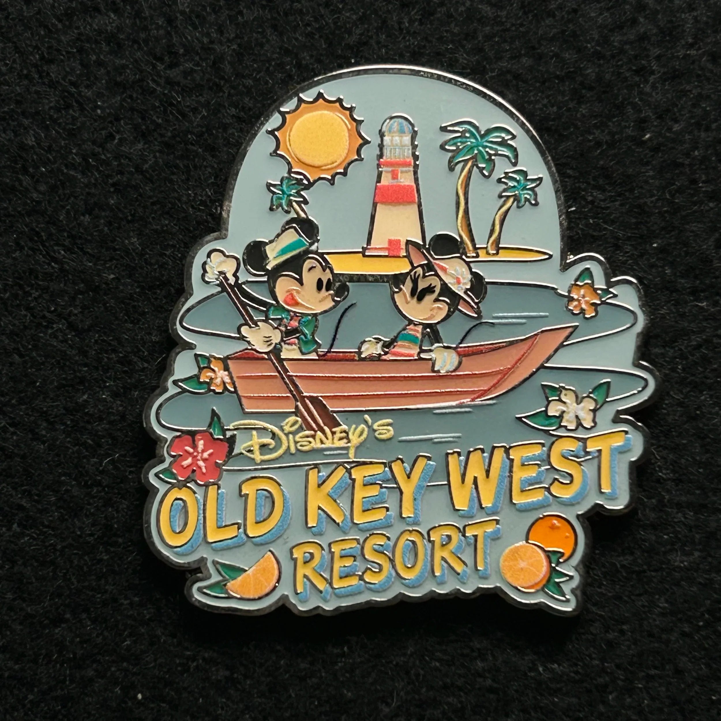 2024 - Mickey and Minnie Mouse - Old Key West Resort - Walt Disney World - Disney Pin