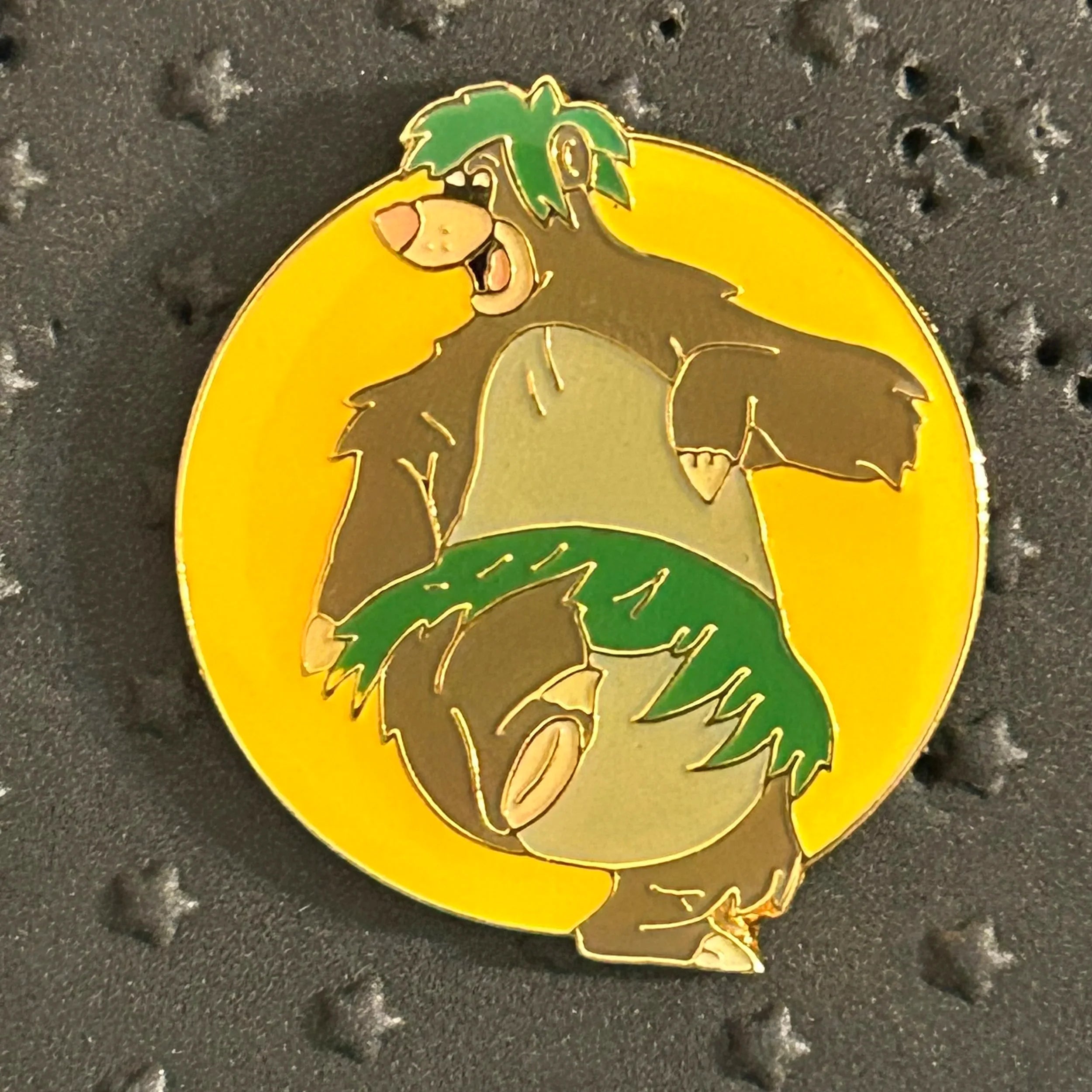 1993 - Baloo - Jungle Book - Disney Channel - 10th Anniversary- Disney Pin