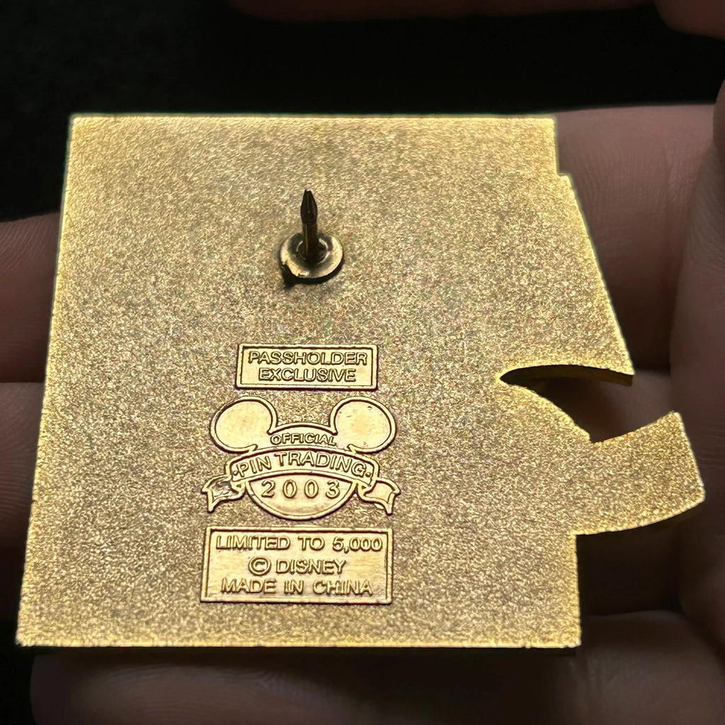 2003 - Mickey and Pluto - DAK - AP Holder - LE 5,000 - Disney Pin on Pin