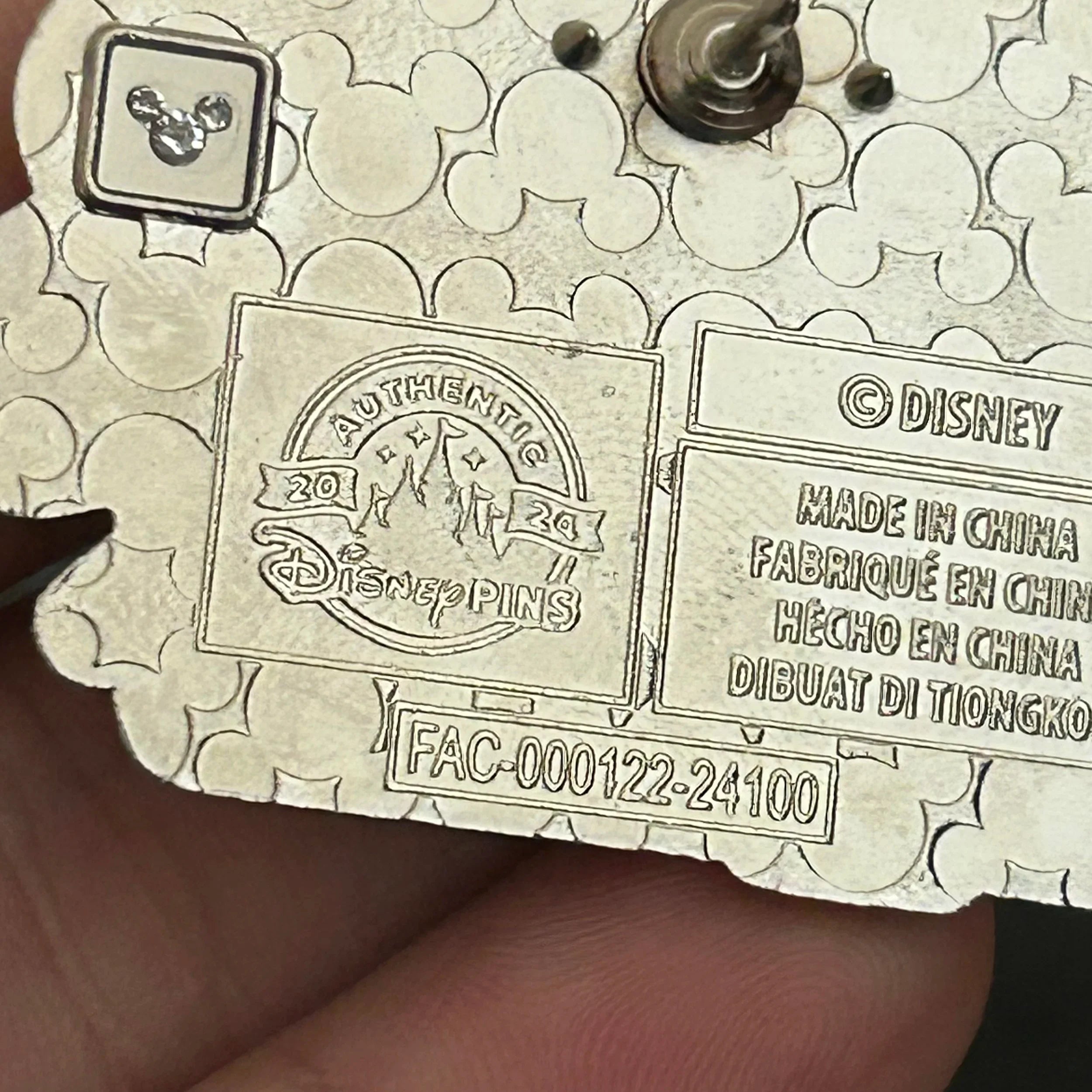 2024 - Walt Disney World - 4 Theme Parks - Disney Pin