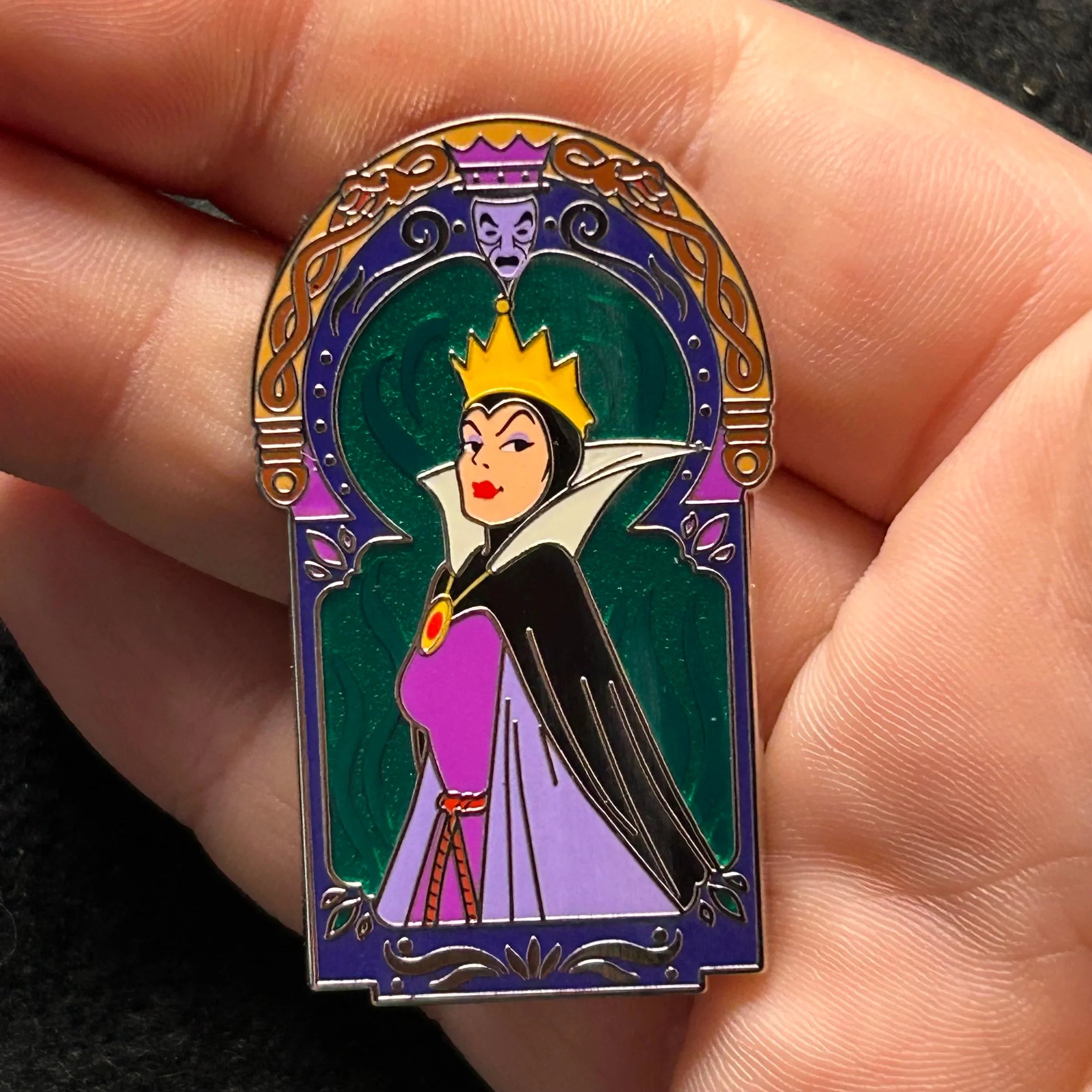2024 - Evil Queen - Snow White - Villains - Mystery Window Series - Disney Pin