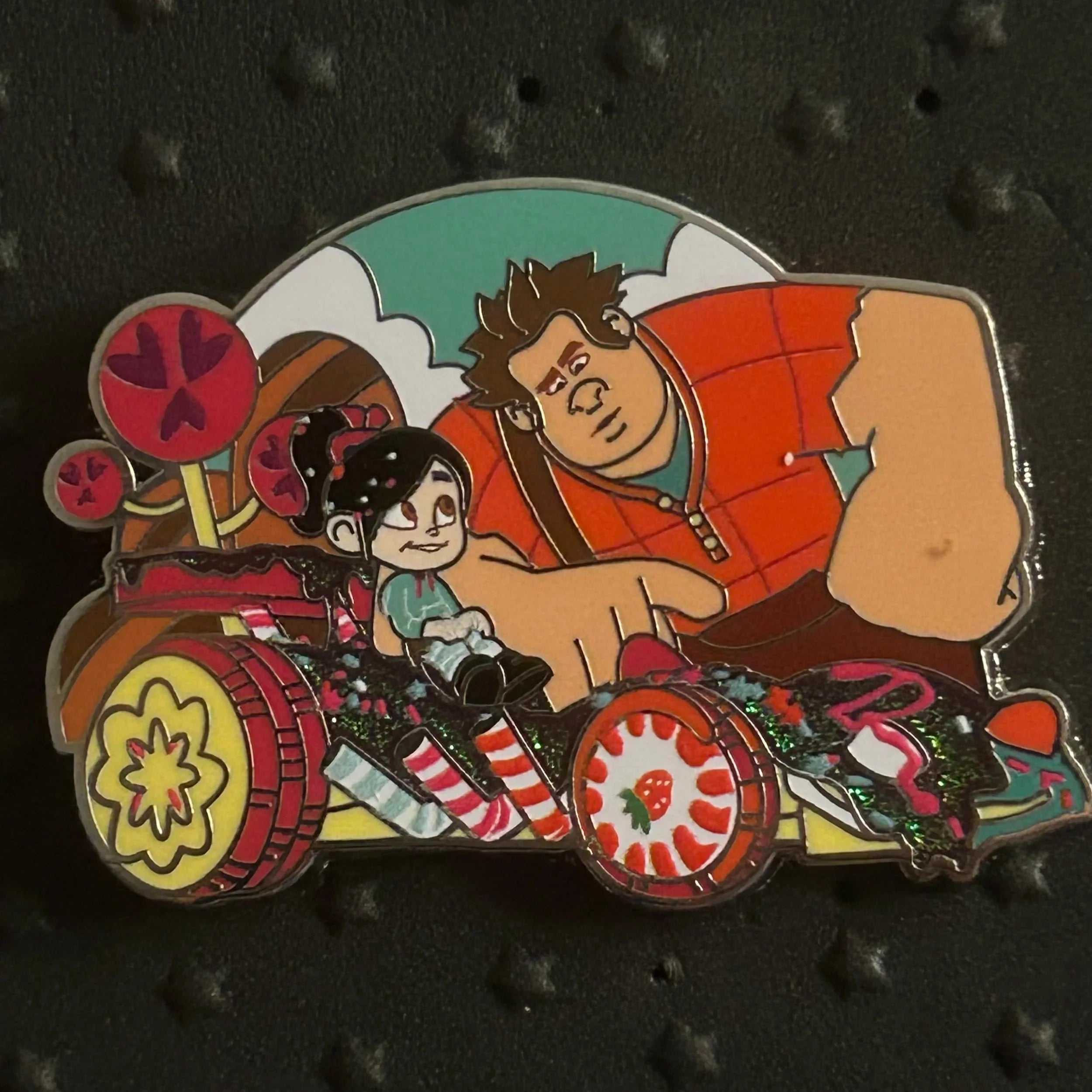 2024 - Ralph and Vanellope - Wreck it Ralph - Looking at Kart - Disney Pin