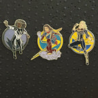 FULL SET - 2023 - Ms Marvel, Photon, and Captain Marvel - LR - Disney Pins