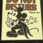 2024 - Mickey Mouse - Hollywood Tower Hotel - DND - Door Hanger - Disney Pin