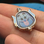 2018 - Genie - Head - Aladdin - Lenticular - Tiny - Disney Pin