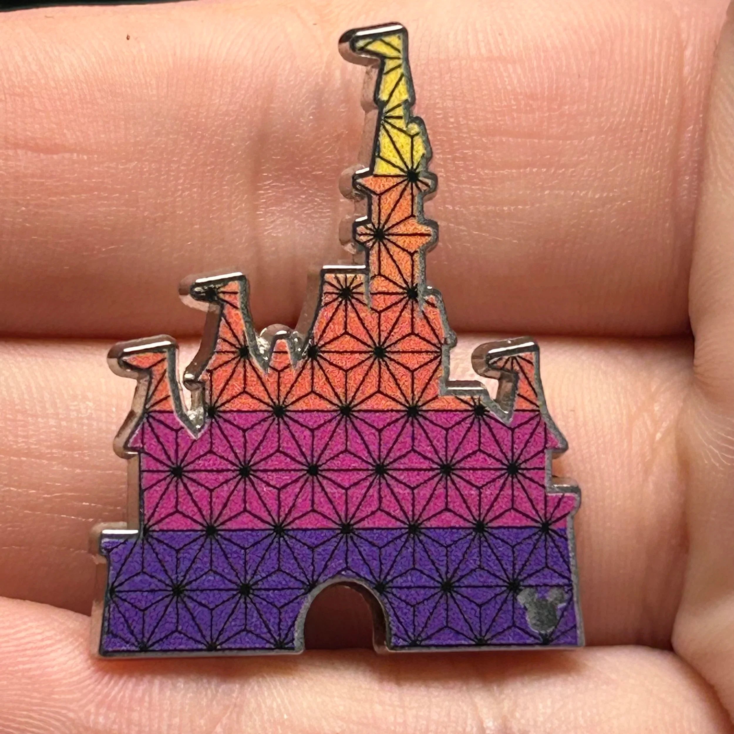2025 - Epcot - Castle - WDW - HD - Chaser - Disney Pin