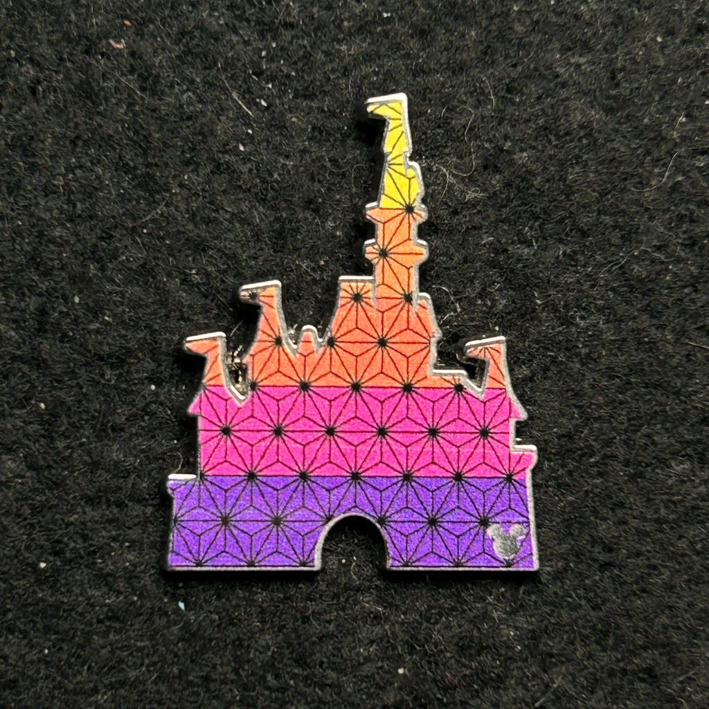 2025 - Epcot - Castle - WDW - HD - Chaser - Disney Pin