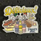 2024 - Mickey and Minnie Mouse - France - EPCOT - Bakery and Desserts - Disney Pin