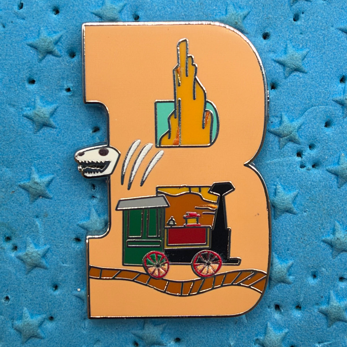 2026 - B  - Big Thunder Mountain - Alphabet Series - Disney Pin