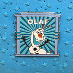 2026 - Olaf Parking Lot Sign - Wave B - Chaser - Hidden Mickey - Disney Pin