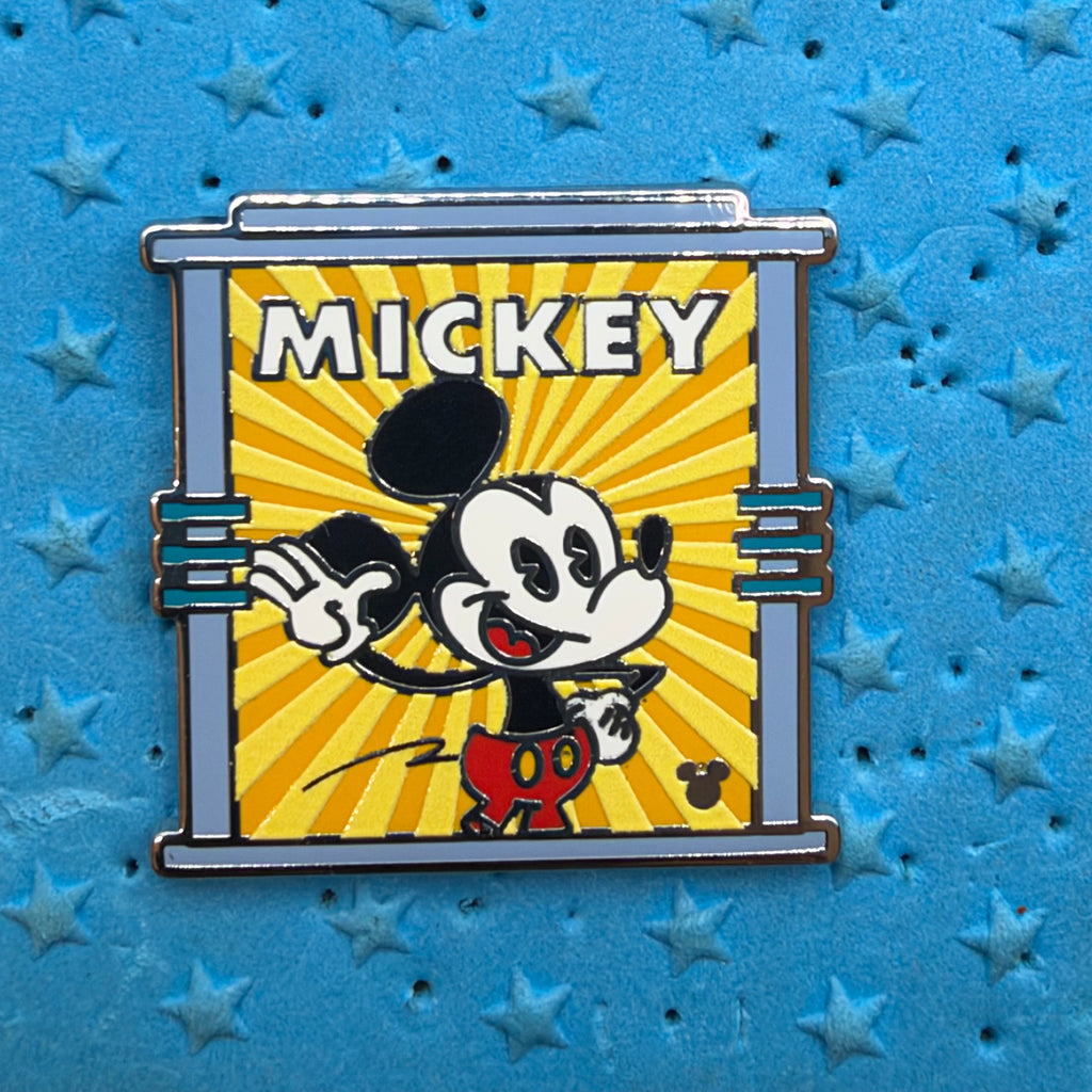 2026 - Mickey Mouse - Parking Lot Sign - Hidden Mickey - Wave B - Disney Pin