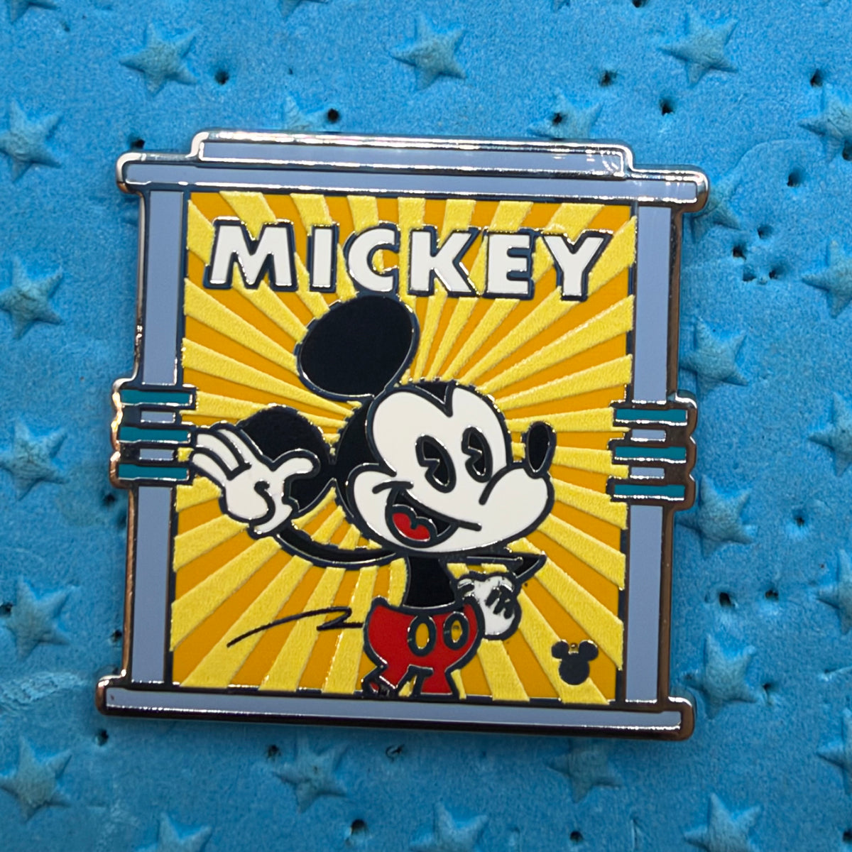 2026 - Mickey Mouse - Parking Lot Sign - Hidden Mickey - Wave B - Disney Pin