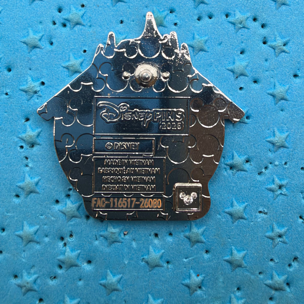 2026 - S - Space Mountain - Alphabet Series - Disney Pin