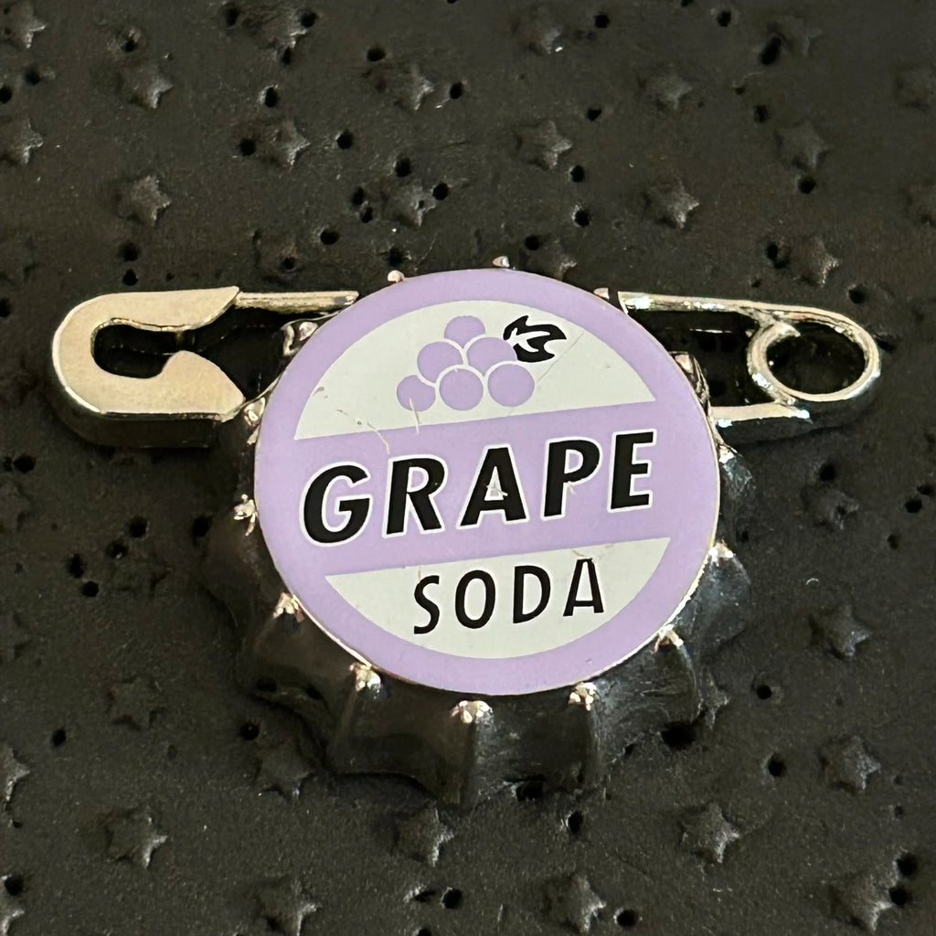 2010 - Grape Soda Safety Pin - Up - Disney Pin