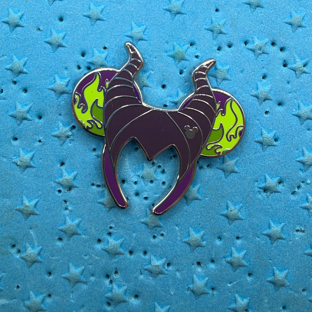 2026 - Maleficent Ears - Wave A - Hidden Mickey - Disney Pin