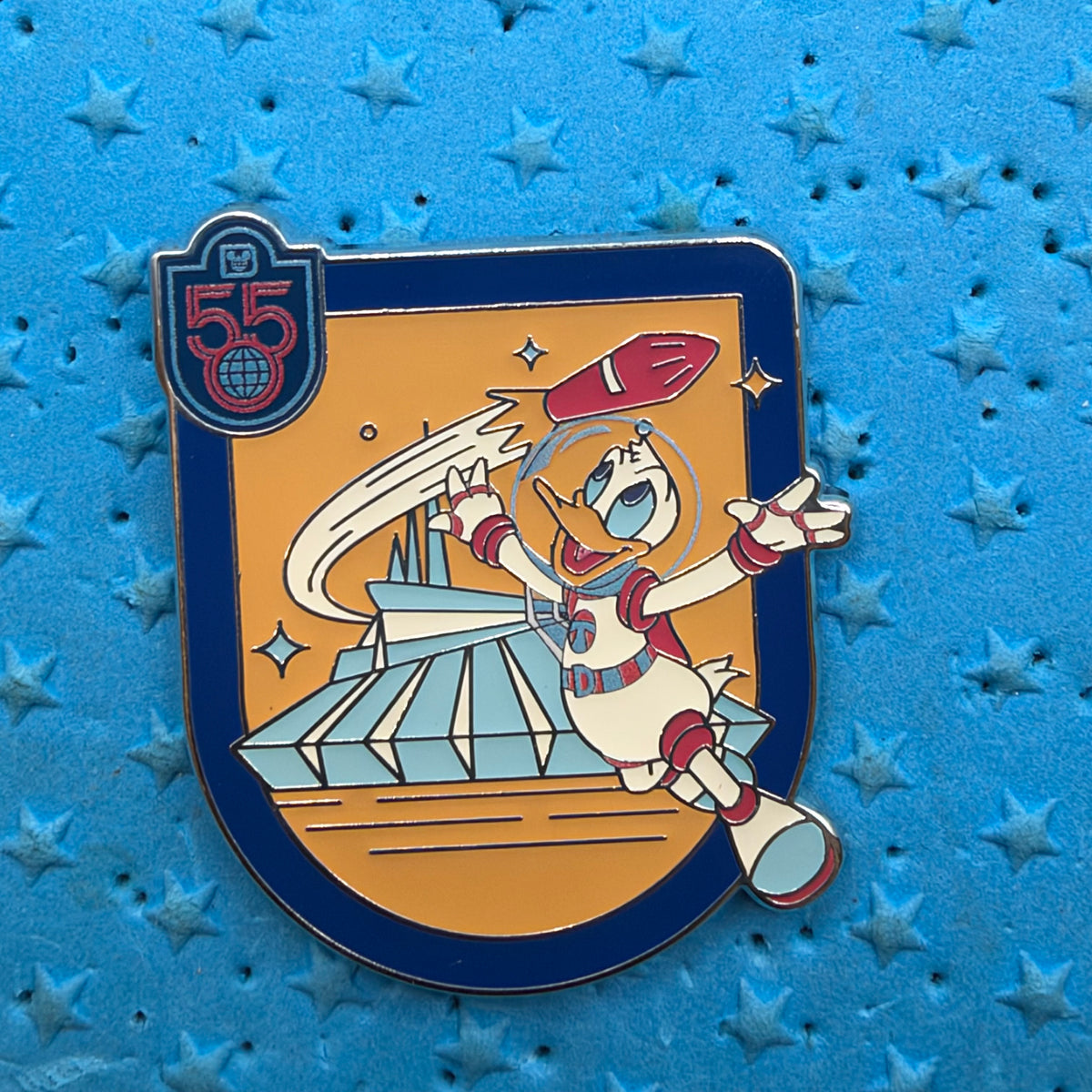 2026 - Astronaut Donald - Tomorrowland - Magic Kingdon 55th Anniversary - Disney Pin