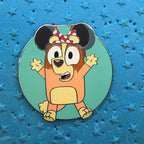 2026 - Bingo in Minnie Ears - Bluey Booster Set - Disney Pin