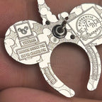 2025 - Walt Disney World - Super Chaser - Mickey Ears - Hidden Disney - Pin