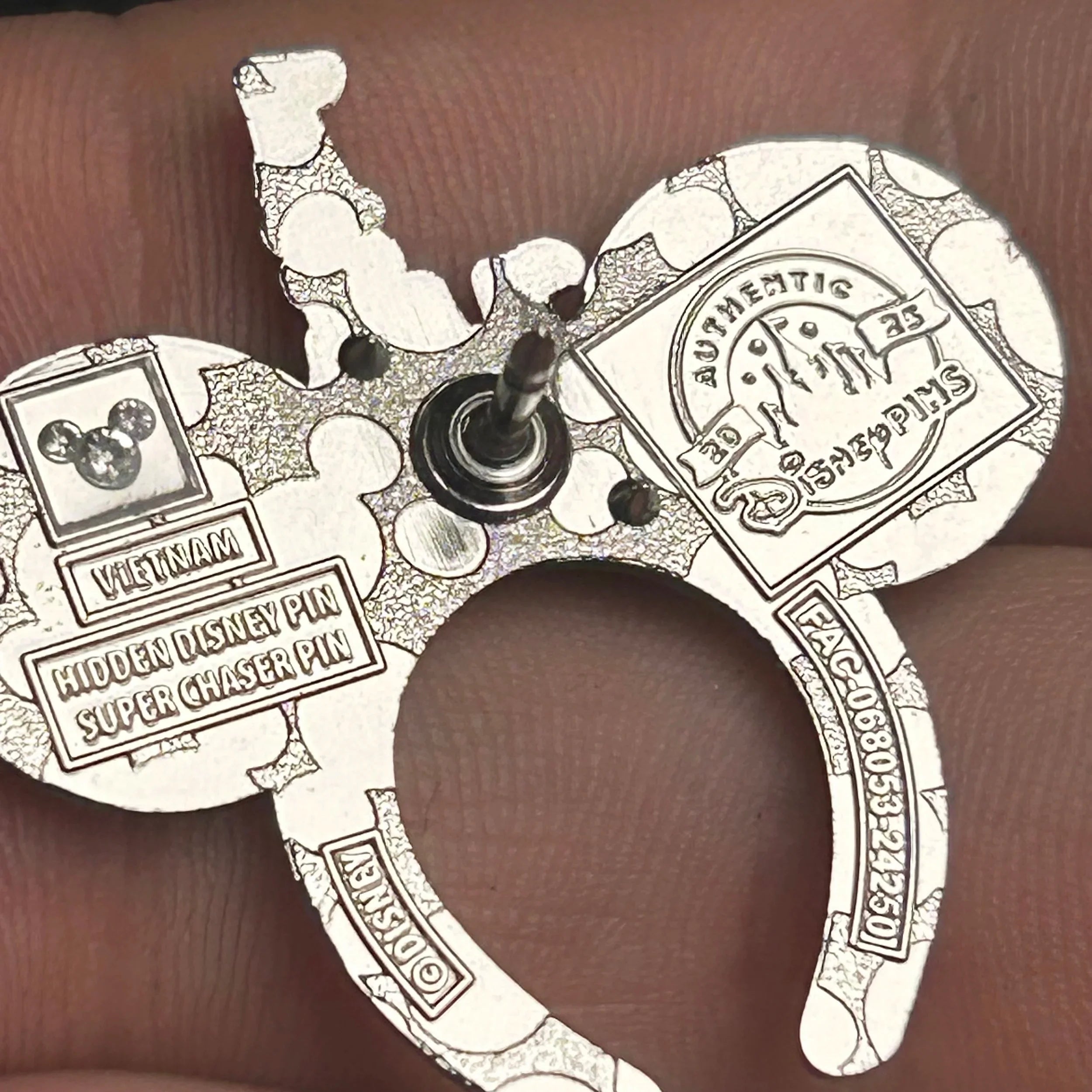 2025 - Walt Disney World - Super Chaser - Mickey Ears - Hidden Disney - Pin
