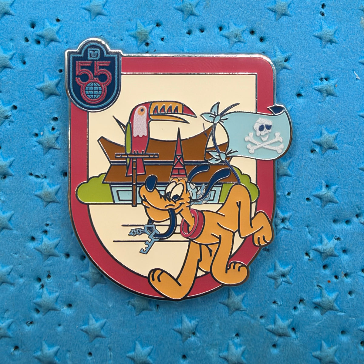2026 - Pluto Holding Keys - Magic Kingdom 55th Anniversary - Disney Pin