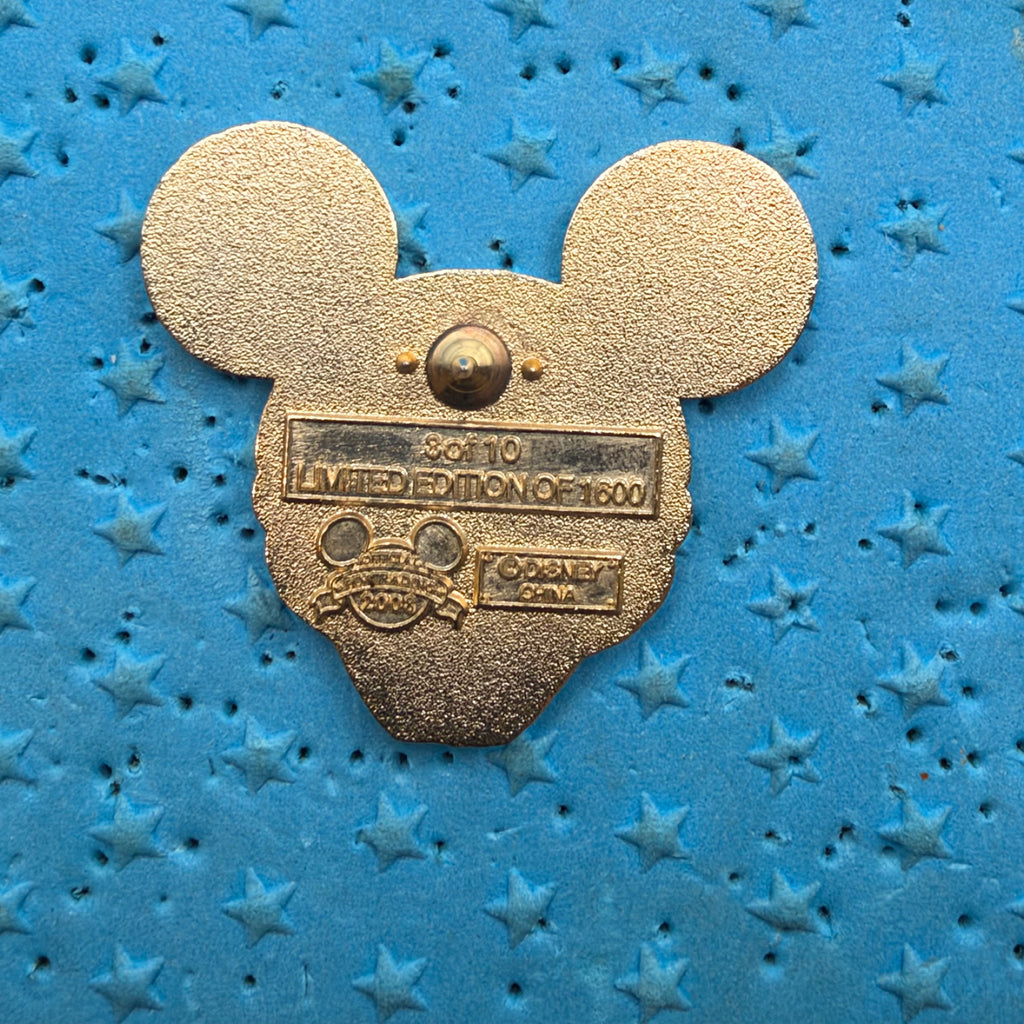 2008 LE 1600 - Small World - Male Child Wearing Blue Mickey Ears - Disney Pin