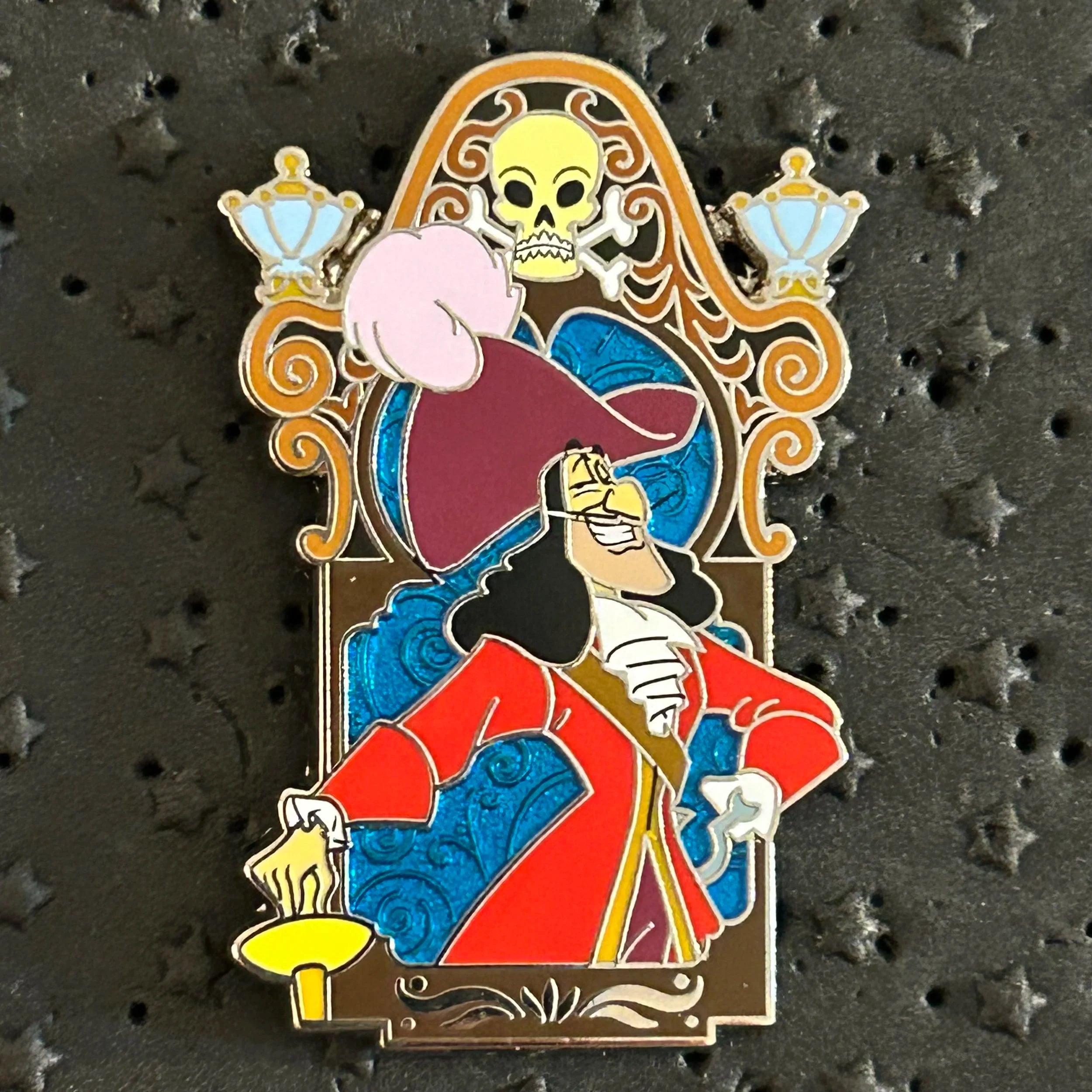 2024 - Captain Hook - Peter Pan - Villains - Mystery Pin