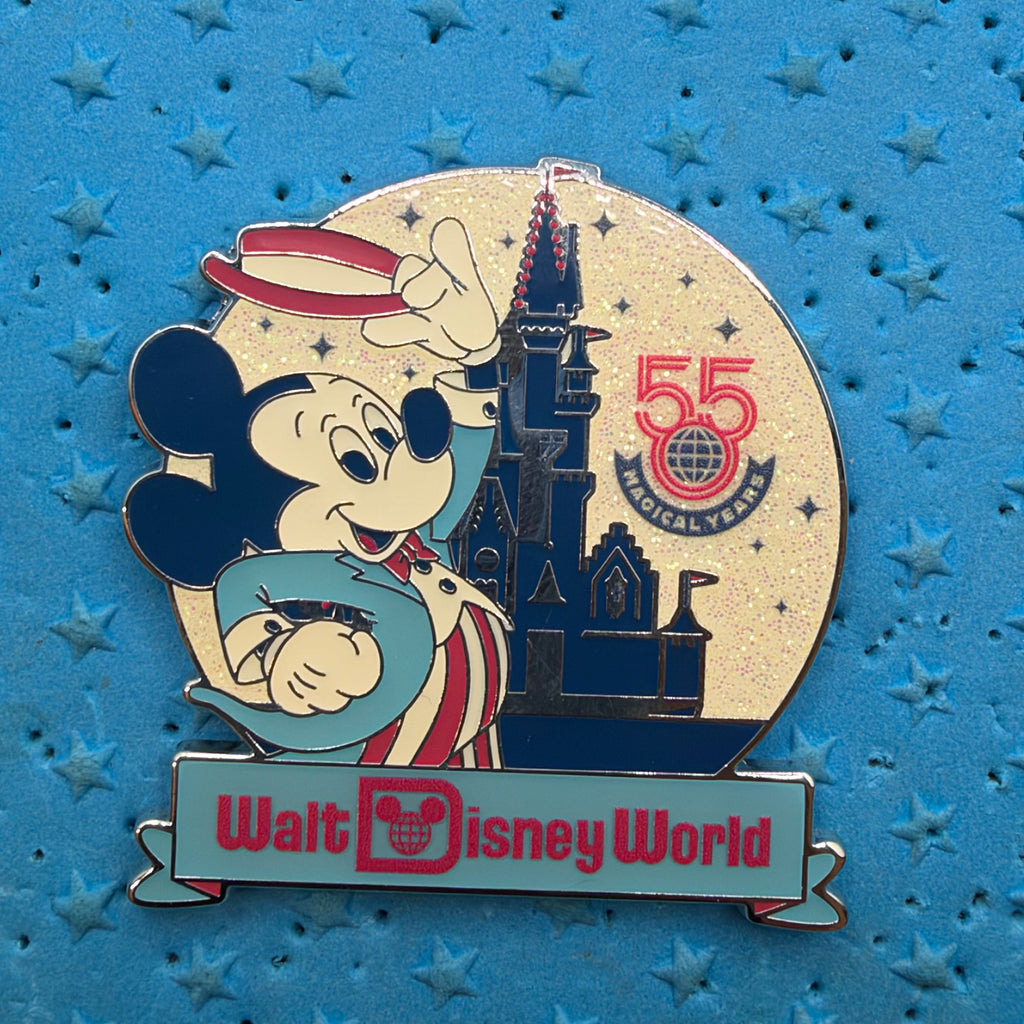 2026 - Patriotic Mickey - 55th Anniversary Magic Kingdom - Disney Pin