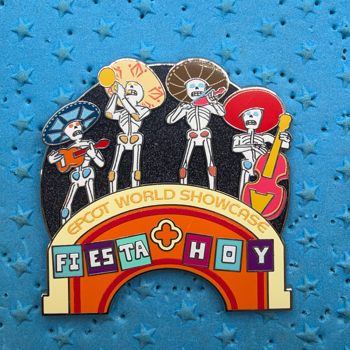 2026 - Mariachi Skeletons - Fiesta Hoy - Gran Fiesta Tour - Disney Pin