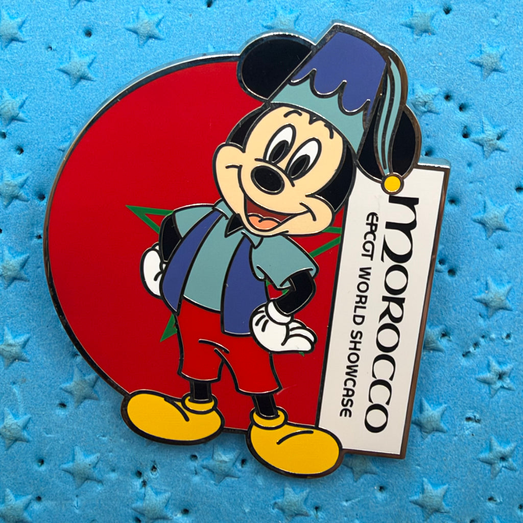 2026 - Mickey Wearing Fez - Morocco - EPCOT - World Showcase - Disney Pin