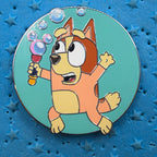 2026 - Bingo with Bubble Wand - Bluey Booster Series - Disney Pin