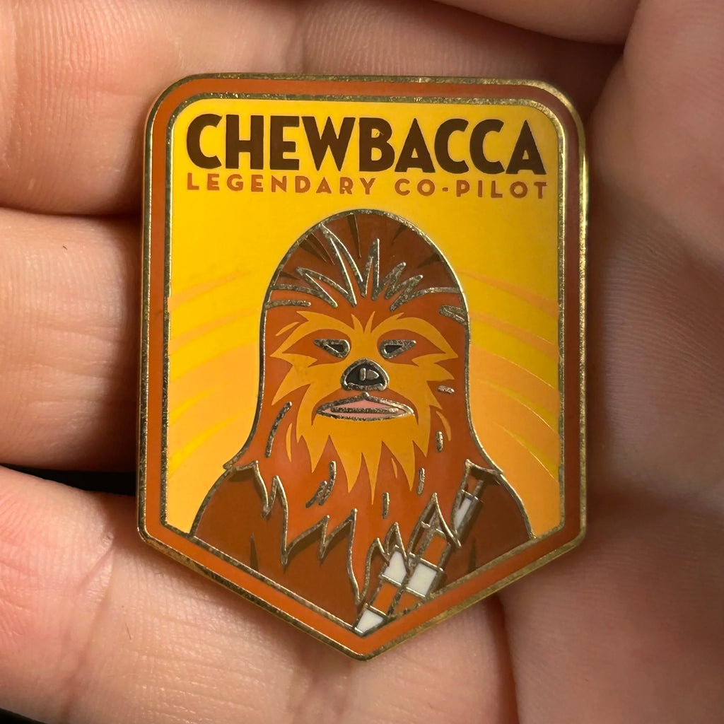 2018 - Chewbacca- Star Wars - Retro Banner Series - Disney Pin