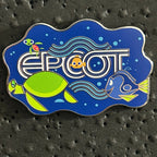 2025 - Crush, Nemo, Dory and Squirt - Pixar - Finding Nemo - EPCOT - Disney Pin