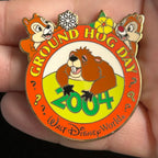 2004 - Chip and Dale - Groundhogs Day - WDW - LE 2,500 Disney Pin