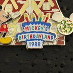 2006 - Mickey Mouse Birthdayland - Limited Edition 2,500 - Disney Pin on Pin