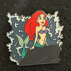 2025 - Ariel - The Little Mermaid - Singing On Rock - Disney Pin