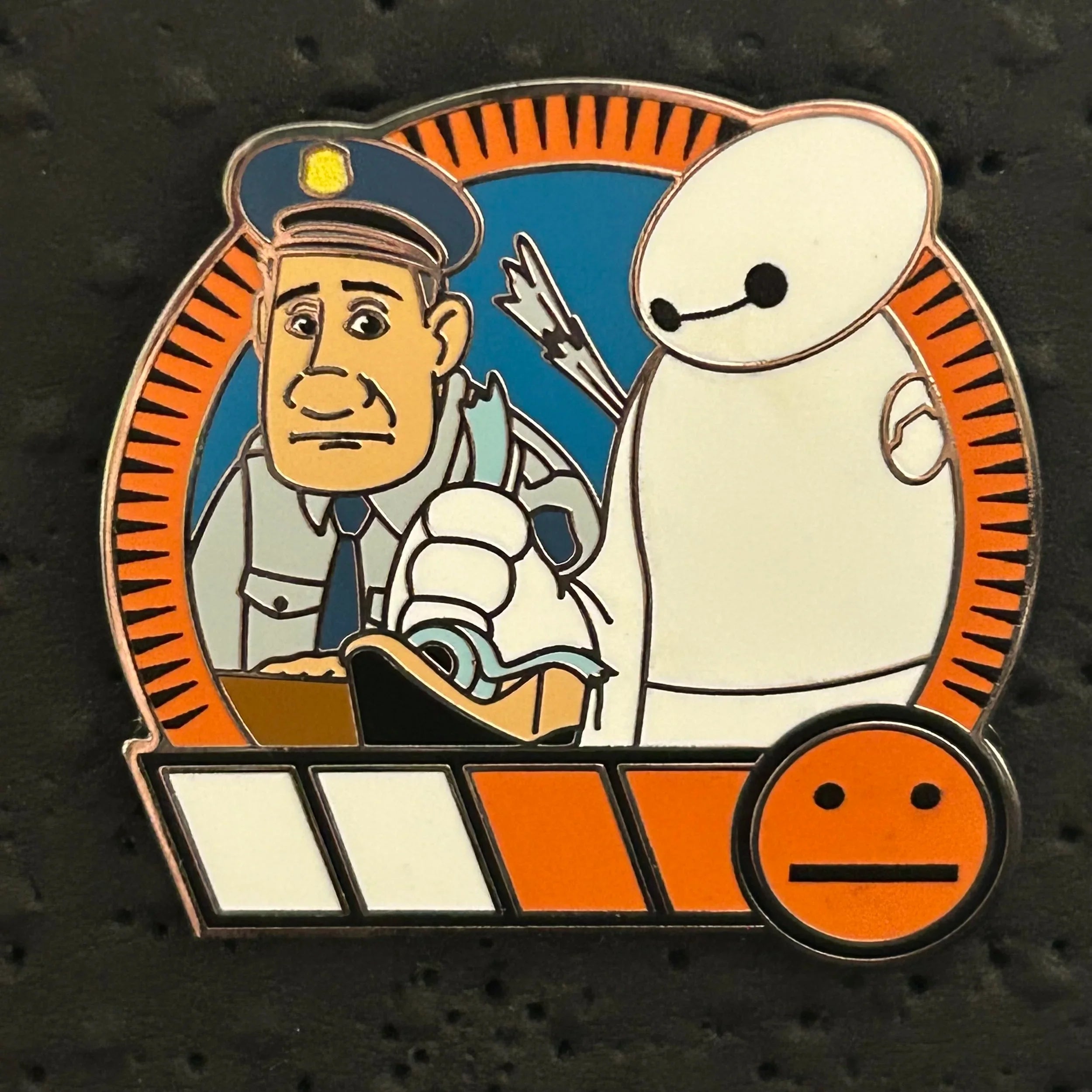 2024 - Baymax and Sergeant Gerson - Big Hero 6 - Mystery Pin