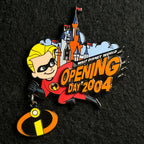 2004 - Dash - The Incredibles - WDW - Opening Day - LE 3,000 - Disney Pin on Pin