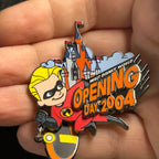 2004 - Dash - The Incredibles - WDW - Opening Day - LE 3,000 - Disney Pin on Pin