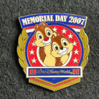 2007 - Chip and Dale - Memorial Day - WDW - LE 2,000 - Disney Pin