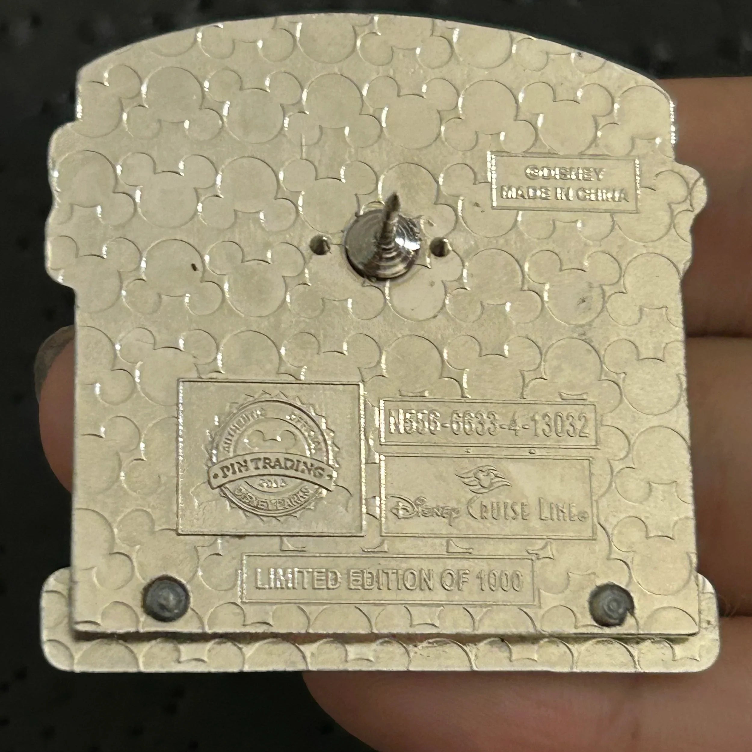 2013 - Mickey Mouse - Venice Italy - LE 1,000 - DCL - Disney Pin