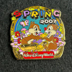 2007 - Chip and Dale Sharing Peanuts - Spring - LE 1,000 - Disney Pin