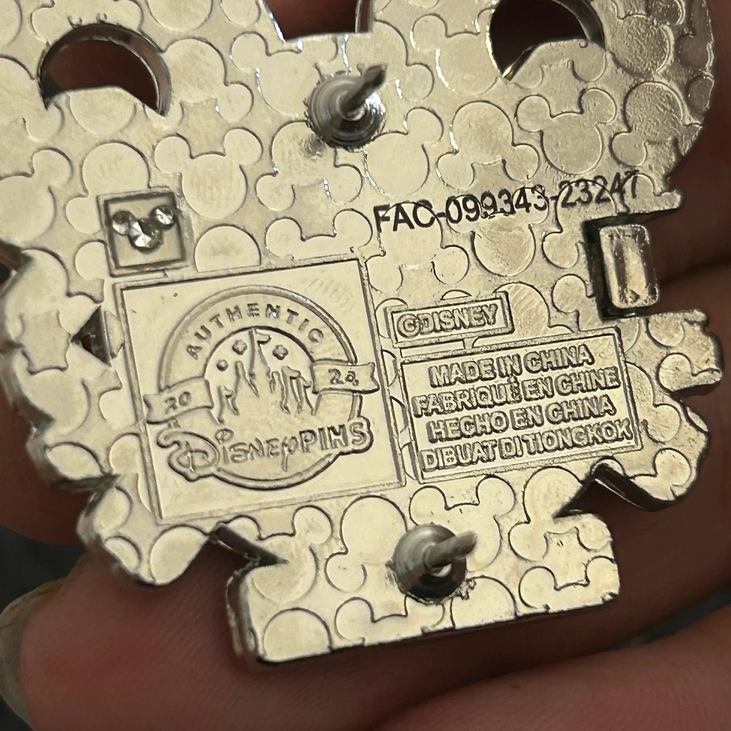 2024 - Mickey Mouse - Test Track - EPCOT - Walt Disney World Resort - Hinge - Disney Pin