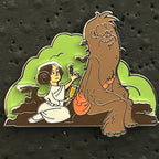 2023 - Princess Leia Combing Chewbacca - Star Wars - Disney Pin