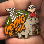 2004 - Jack Jack, Elephant, and Rhino - WDW - Opening Day - LE 3,000 - Disney Pin