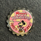 2003 - Minnie Mouse - Polkadot Pop - Bottle Cap - WDW - Disney Pin