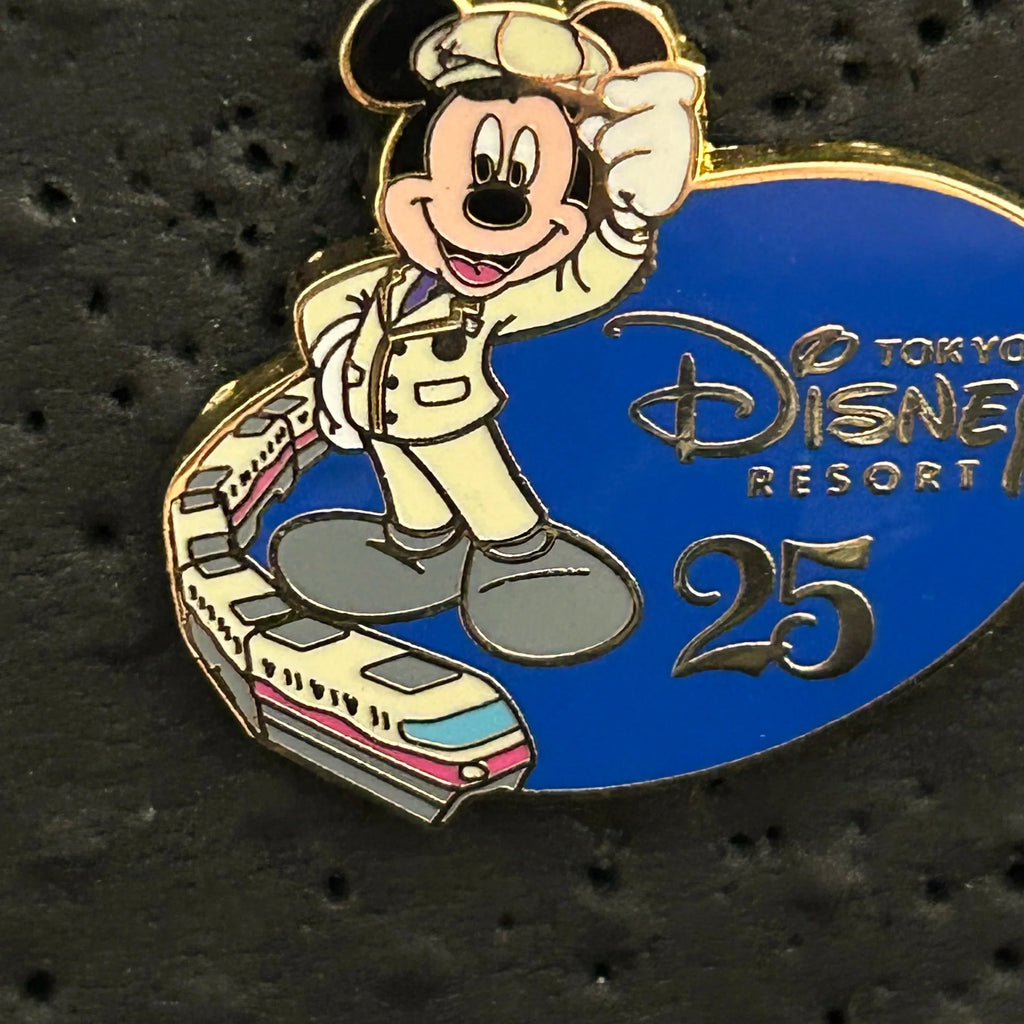2008 - Mickey Mouse - Monorail - Tokyo Disneyland Resort - 25th Anniversary- Disney Pin