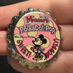 2003 - Minnie Mouse - Polkadot Pop - Bottle Cap - WDW - Disney Pin