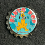 2003 - Vintage - Pluto Pop - Bottle Cap - WDW - Disney Pin