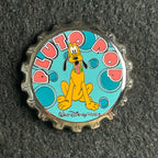2003 - Vintage - Pluto Pop - Bottle Cap - WDW - Disney Pin