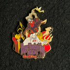 2004 - Ursula, Gaston, Jafar, Tinker Bell - Thanksgiving - LE 3,500 - Disney Pin